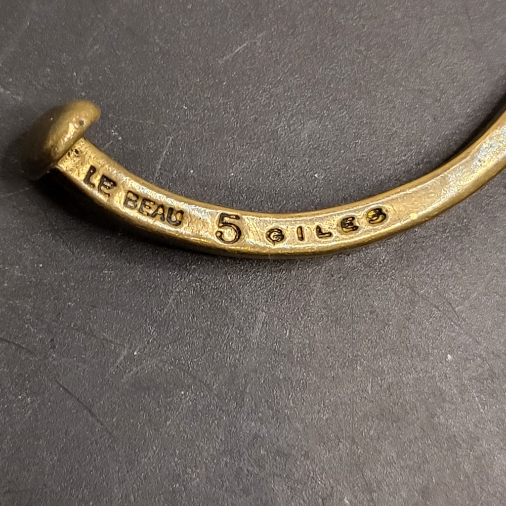 Giles & Brothers Railroad Spike Bracelet Cuff - Picture 3 of 8